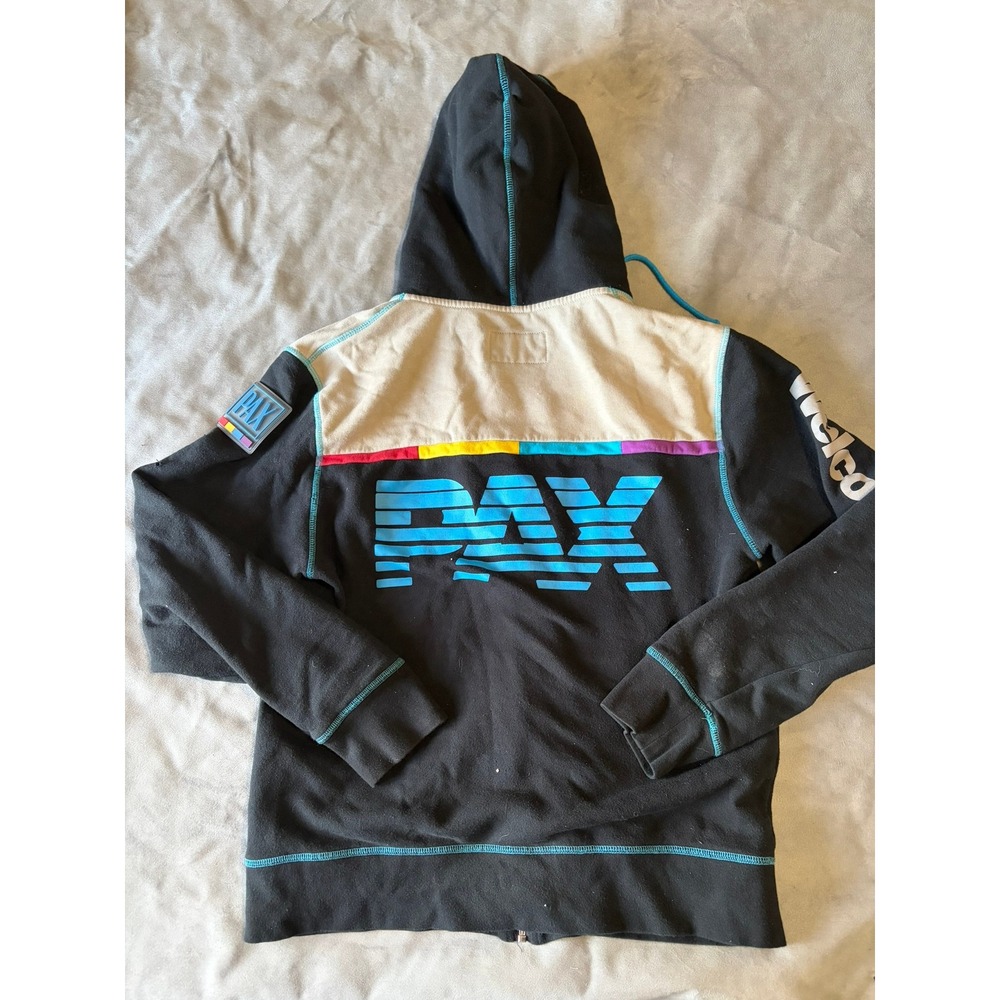 LRG Welcome Home PAX Seattle W-23 Full Zip Hoodie Black Mens Large - Picture 2 of 7